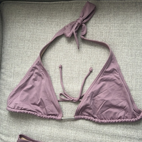 Victoria Secret mauve bikini top xl bottom l - Picture 2 of 5